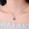 ⛓️COLLAR CORAZÓN PROYECTA TE AMO EN 100 IDIOMAS ❤️ ENVIO GRATIS