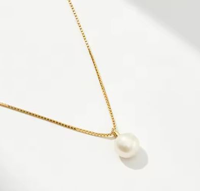 COLLAR "PERLA DEL MAR" CON DIJE PERSONALIZADO | ENVIO GRATIS