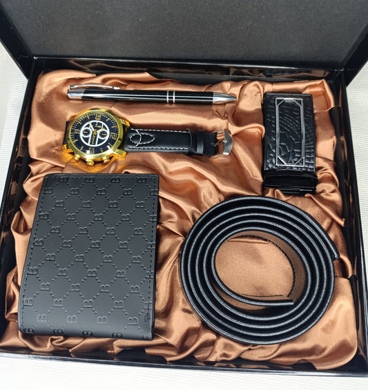 SET DE LUJO ACCESORIOS PARA PAPÁ 5 EN 1 ✨ | ENVIO GRATIS