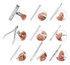 SET MANICURA + PEDICURA 19 PIEZAS ACERO INOXIDABLE | ENVÍO GRATIS